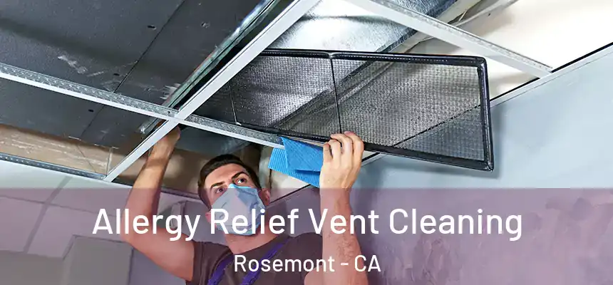 Allergy Relief Vent Cleaning Rosemont - CA