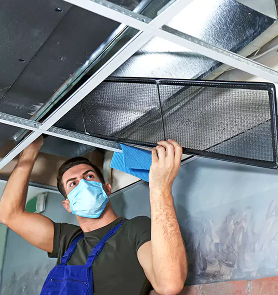 Professional Air Duct Pollen Cleaning in Rosemont, CA
